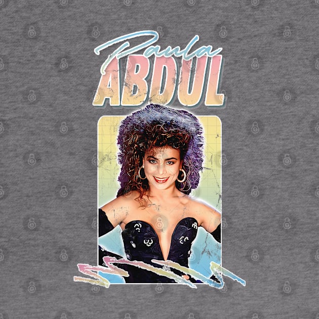 Paula Abdul / 80s Aesthetic Fan Art Design by DankFutura